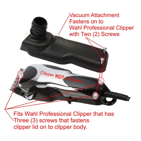 Plastic Clipper Vacuum Housing for Wahl Senior Clipper