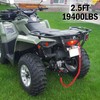 2.5FT UTV ATV Recovery Strap 19400LBS with Winch Hook and