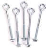 Zinc Plated Eye Bolts with Nuts and Washers M8/ 150MM