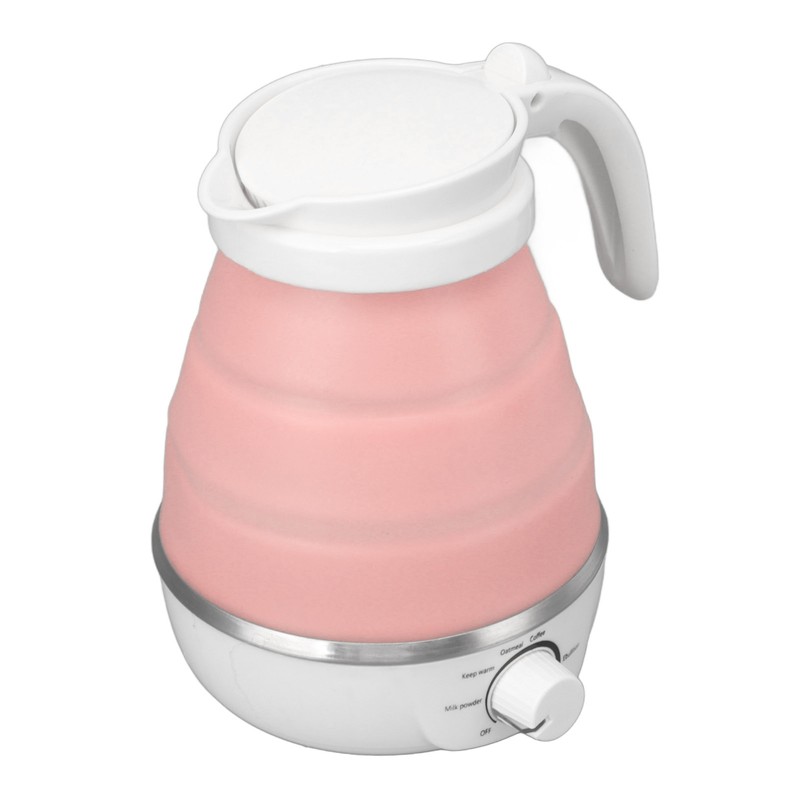 0.6L Foldable Electric Kettle 600W Heat Resistant Rust Proof Portable