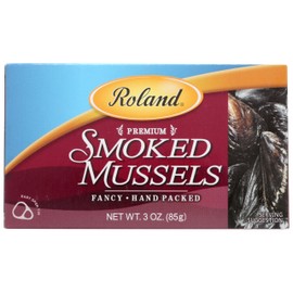 Roland Smoked Mussels, 3 oz