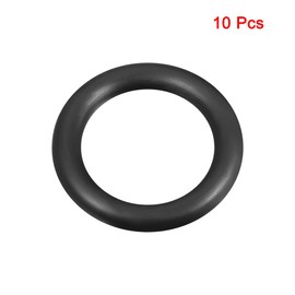 sourcing map Nitrile Rubber O-Rings 34 mm AD 24 mm ID 5 mm Width Metric Seal Sealing Ring Seals Pack of 10