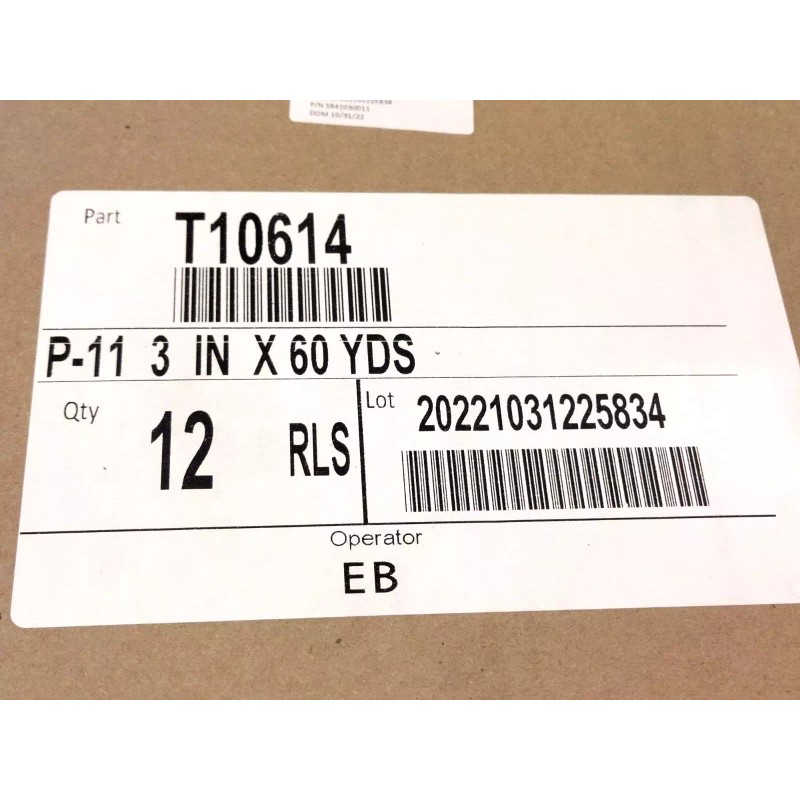 Nitto P-11 Aluminium Foil Tape 3in x 60 yd Speed