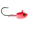Z-Man MSH18-01PK4 Micro Shad HeadZ 1/8 oz, Pink Glow, 4