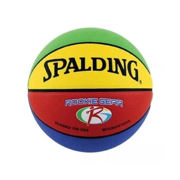 Spalding New Spalding 27.5" Rookie Gear Youth Multi Color Indoor/Outdoor