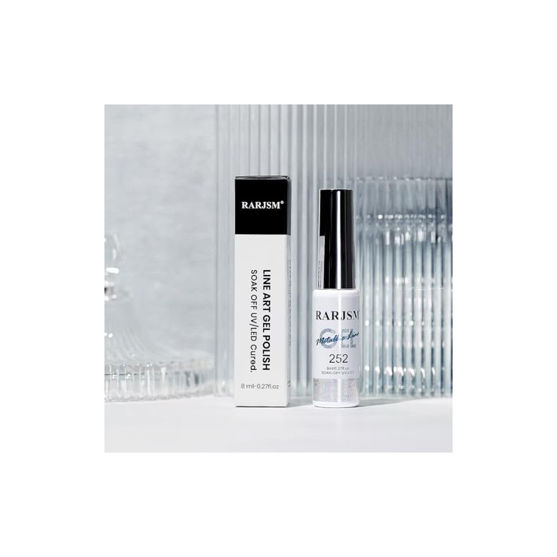 RARJSM - Esmalte de uñas de gel para arte de