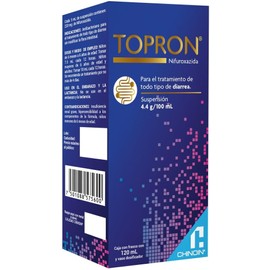 Topron Nifuroxazide Suspension 120 ml – Effective Antidiarrheal Treatment for All Types of Diarrhea