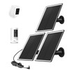 Ri ng Camera Solar Panel, Compatible with Ring Stick Up