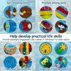 Fidget Blanket for Adults with Dementia, Dementia Fidget Toys for