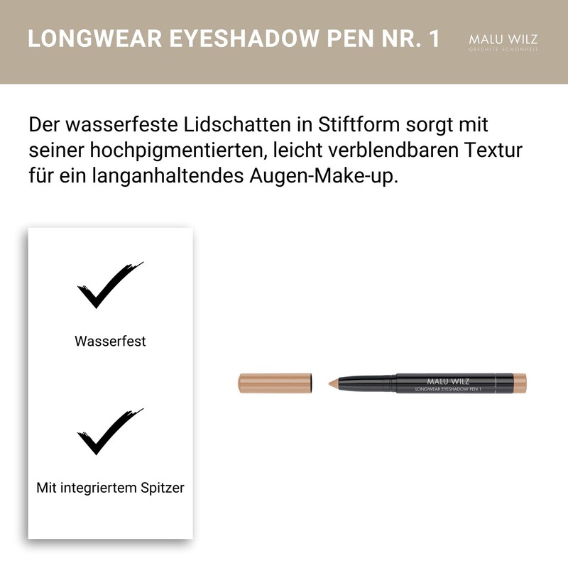 Malu Wilz Dekorative Longwear Eyeshadow Pen 1 golden sandy beach