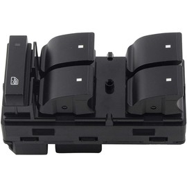 WEDOAUTO Front Left Driver Side Master Power Window Switch Fit for GMC Acadia 2007 2008 2009 2010 2011 2012 2013 2014 2015 Replace# 20945224, 901-990, D1961F