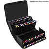 ADVcer Marker Case 120 Storage Holders, Foldable Extendable Oxford Lipstick