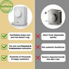 GorillaLine Max - Retractable Clothesline Indoor Outdoor Clothes Line -