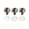 A.N.S Titanium License Plate Bolts M6 / 10mm Set of
