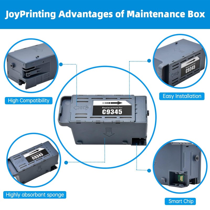 JoyPrinting C9345 Ink Maintenance Box Replacement for EPSON C9345 C12C934591