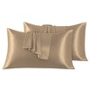 Satin Cushion Cover, 40 x 80 cm, Pack of 2,