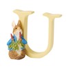 Enesco Beatrix Potter Alphabet Collection Letter U Peter Rabbit with