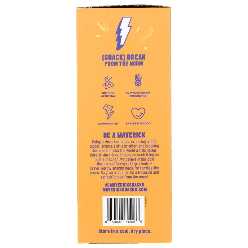 Mavericks Cheddar Sandwich Cracker 6 Count, 1.27 OZ