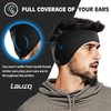 Lauzq Winter Fleece Ear Warmers Muffs Headband for Men Women