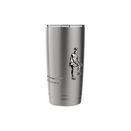 Battle Ropes Workout Dynamic Fitness Training Illustration Stainless Steel Insulated Tumbler