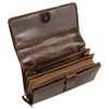 BAGAN 020796 Women's Genuine Leather Wallet Brown, brown, Classic