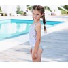 Toddler Girls Mermaid One Piece Swimsuit Fish Scale Bathing Suits