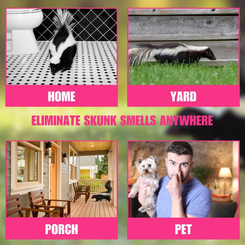 SMELLEZE Natural Skunk Smell Removal Deodorizer: 2 lb. Powder Get