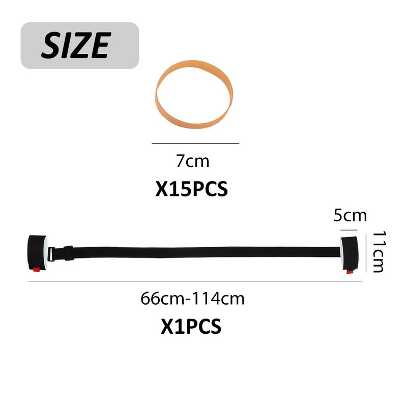 15 Snowboard Bindings And 1 Snowboard Strap, Ski Supplies, Ski