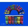Tienda Oki 120 Pintura Neón Cuerpo Body Paint Brillo Luz