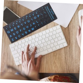 Hoement 6 Piezas Teclado de computadora Pegatinas Alfabeto Pegatinas Etiquetas de Teclado inglés teclados Teclado Ingles Universal Pegatinas Teclado Pegatinas Multicolor Apliques