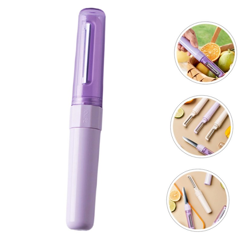 iplusmile Double End Fruit Peeler Cutter Portable Vegetable Peeler for