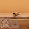 Singring Leather Stamping Tool Beveling Set 3Pcs Smooth Beveler Stamps