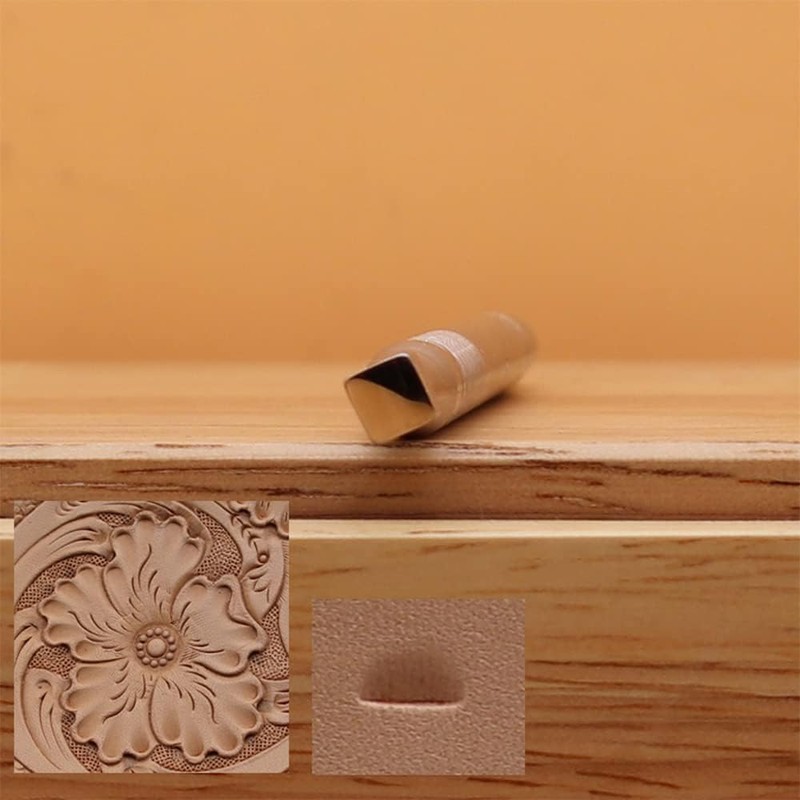 Singring Leather Stamping Tool Beveling Set 3Pcs Smooth Beveler Stamps