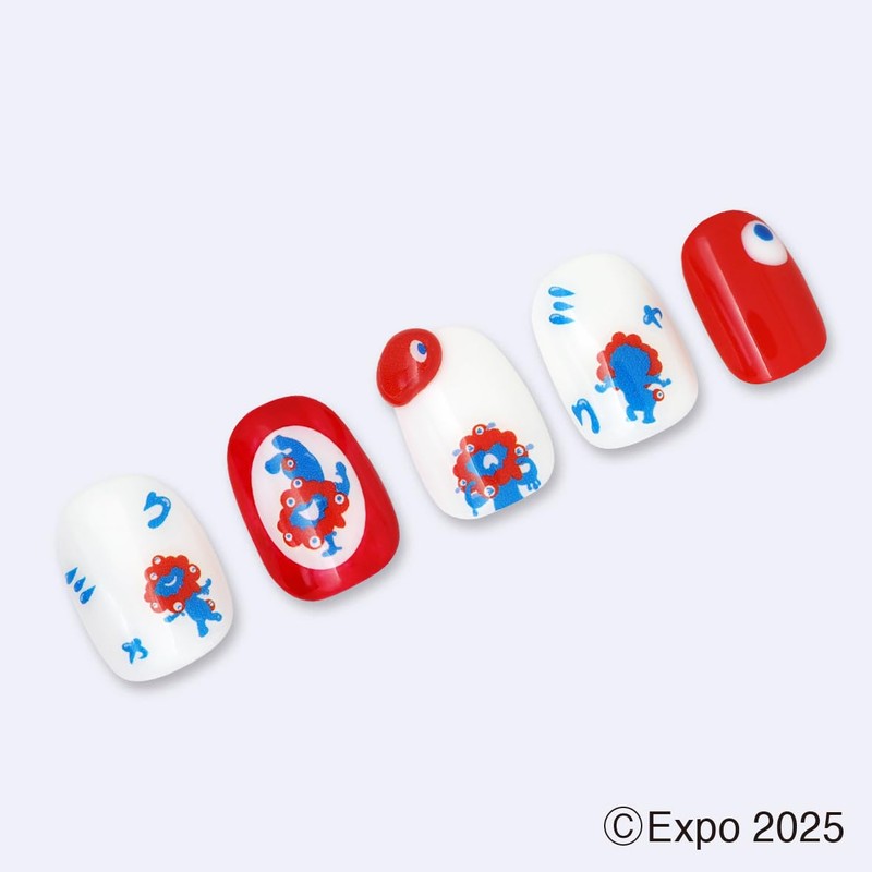 Tsumekira BA-MYA-101 2025 Osaka Kansai Banhibo Myaku Nail Sticker 1