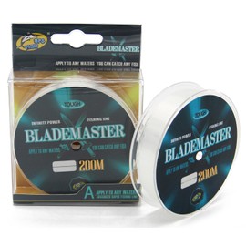 BPS Fishing Line Nylon Multifilament (0.50 mm 22.01 kg, 200 m) Transparent Colour Strong Material