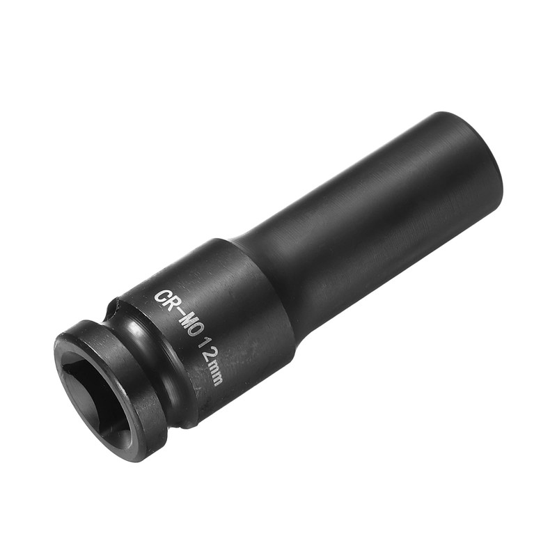 sourcing map 12-Point Deep Impact Socket 1/2 Inch Drive 12mm