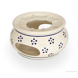 Bunzlauer Keramik Teapot Warmer Diameter 13.9 cm, Height 7.4 cm, Decor 1