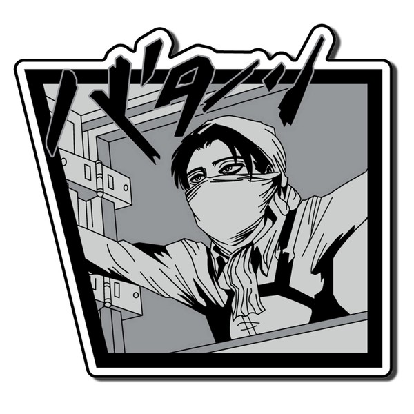 Attack On Titan Manga - Levi Ackerman Window Patch