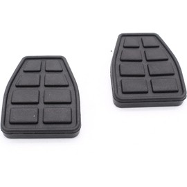 SHLPDFM 2 x Clutch Pedal Brake Pedal Pad Clutch Rubber Pedal Pad for Transporter T4 1990-2003 321721173