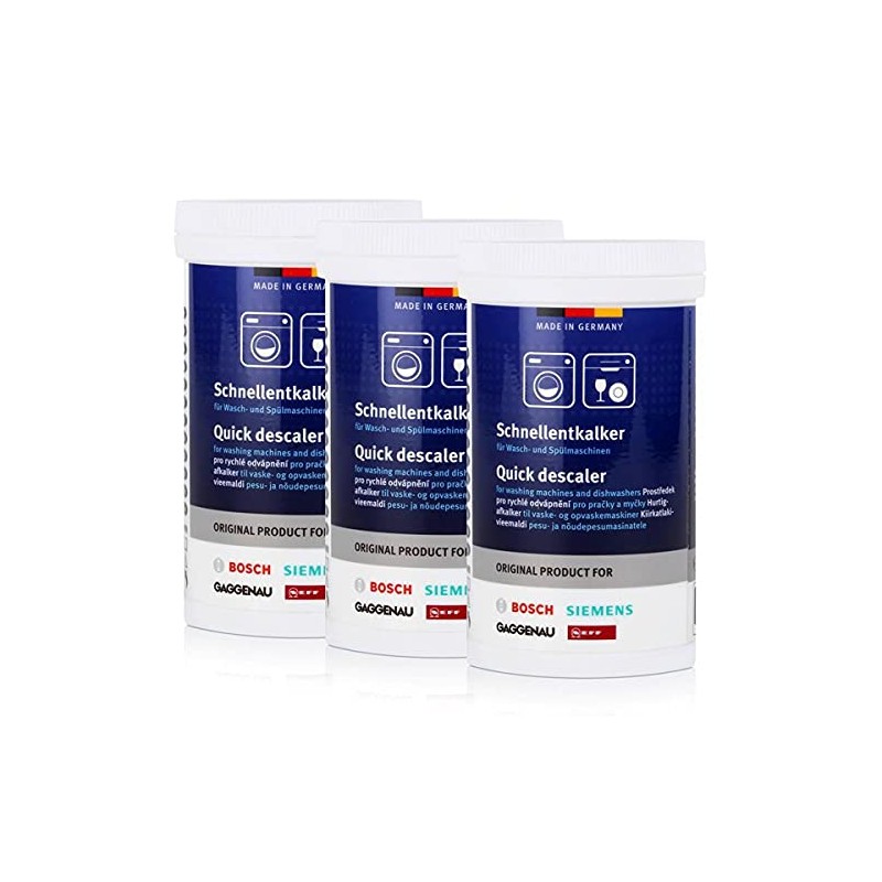BSH Quick Descaler 250 g for Washing Machines and Dishwashers,