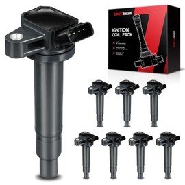 Torchbeam 8 Packs Ignition Coil UF230 Fit for 2000 2001 2002 2003 2004 205 2006 2007 2008 2009 Toyota Tundra Sequoia L-and Cruiser 4Runner LEXUS LX470 GX470 GS430 LS430 SC430 V8 4.7 4.3 for UF493