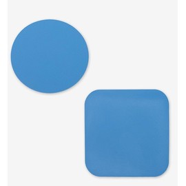 6 Pcs Jar Opener Pad Rubber Jar Opening Aid Non-Slip Effort-Saving Bottle Cap Gripper Easy Turning Multifunctional Lid Openers Safe for Weak Hands Seniors Coaster Trivet (Blue+Green, One Size)