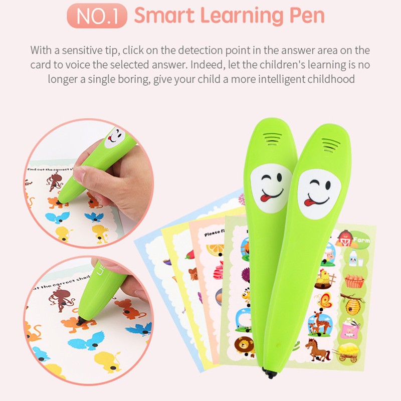 Electronic English Book with Smart Logic Learning Pen Early Education