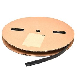 DX Electric Boat Heat Shrink Tubing HST-12B-SP | 1/2 Inch Black (200 FT)