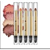 5 Pack Highlight Eye Shadow Pencil, Multipurpose, 2-in-1 Double Head,