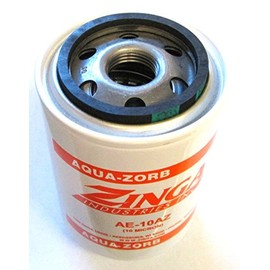 ZA AE-10-AZ - Zinga Spin on Aqua-Zorb Filter 10 Micron 1'' - 12 Threads 3.8'' Diameter 5.8'' Tall (Removes up to 4.1 oz of Water from Oil)