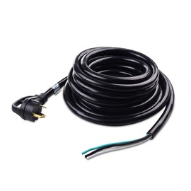 Cable Matters 3 Prong Replacement 30 AMP RV Power Cord 25 ft (NEMA TT-30P to Roj 3 Wire)