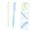 Baluue 100pcs Eyelash Comb Eyebrow Grooming Tool Portable Makeup Brush