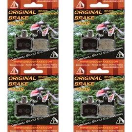 4 Pairs Hope TECH X2 Disc Brake Pads Semi Metallic Discpads MTB DH Cross TechX2