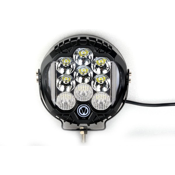 9 Inch 75W Led Offroad Light, Clear Round Led Driving